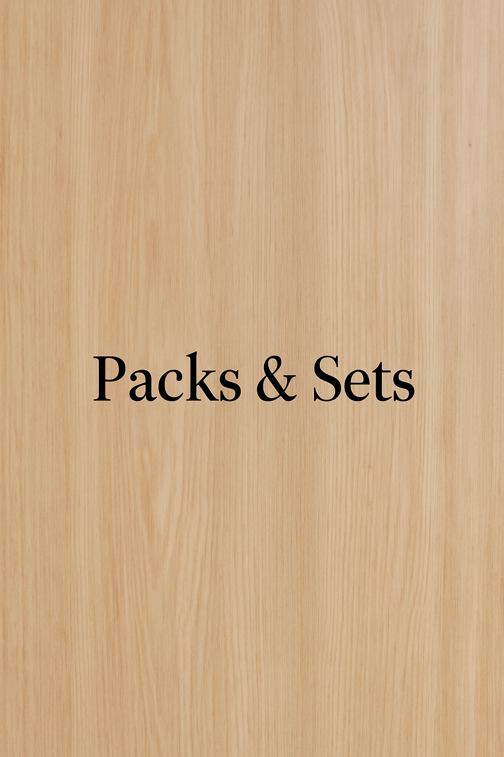 Packs y Sets