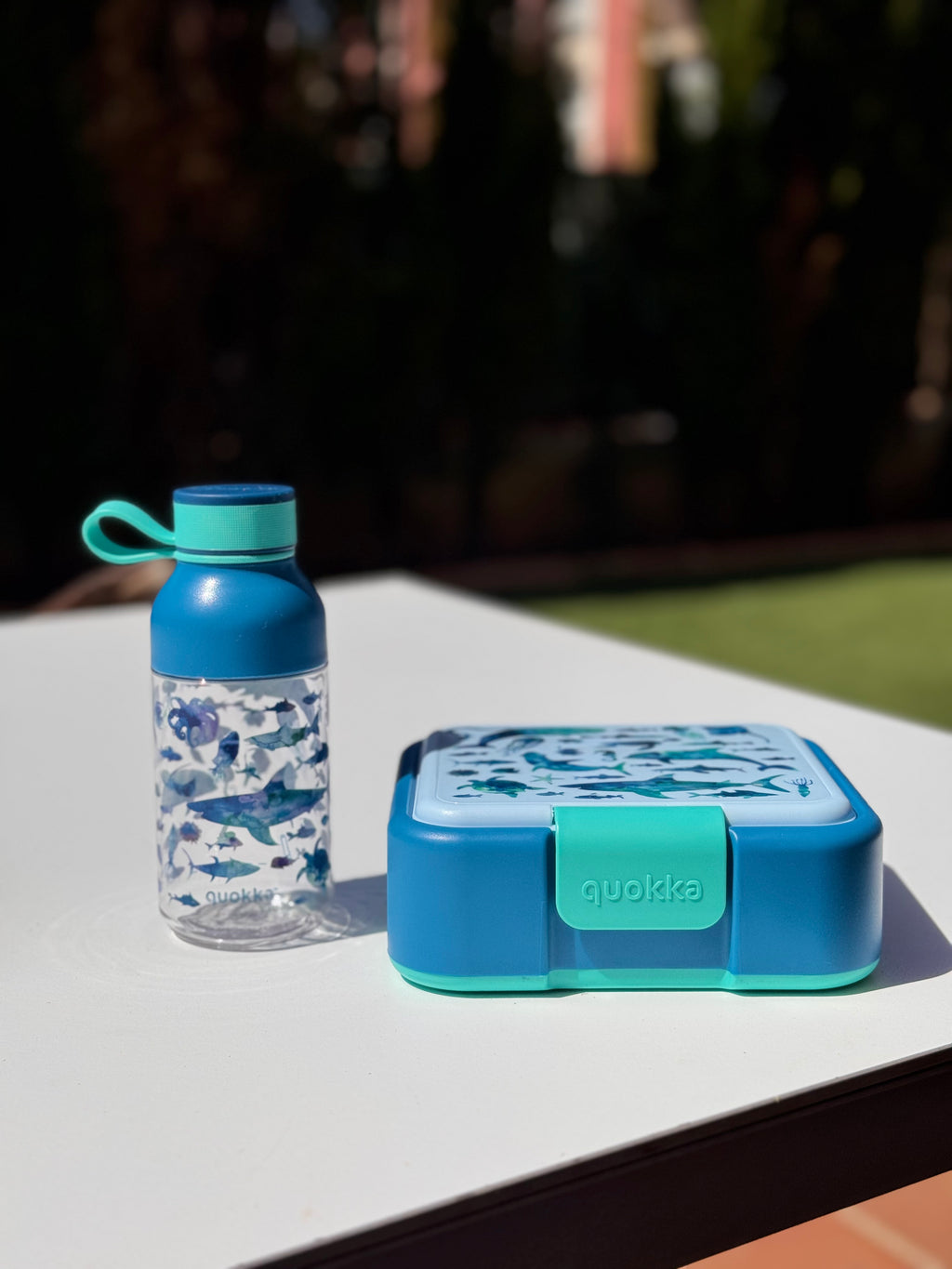 Botella Infantil 430ml – Diseño Animales del Mar o Floral