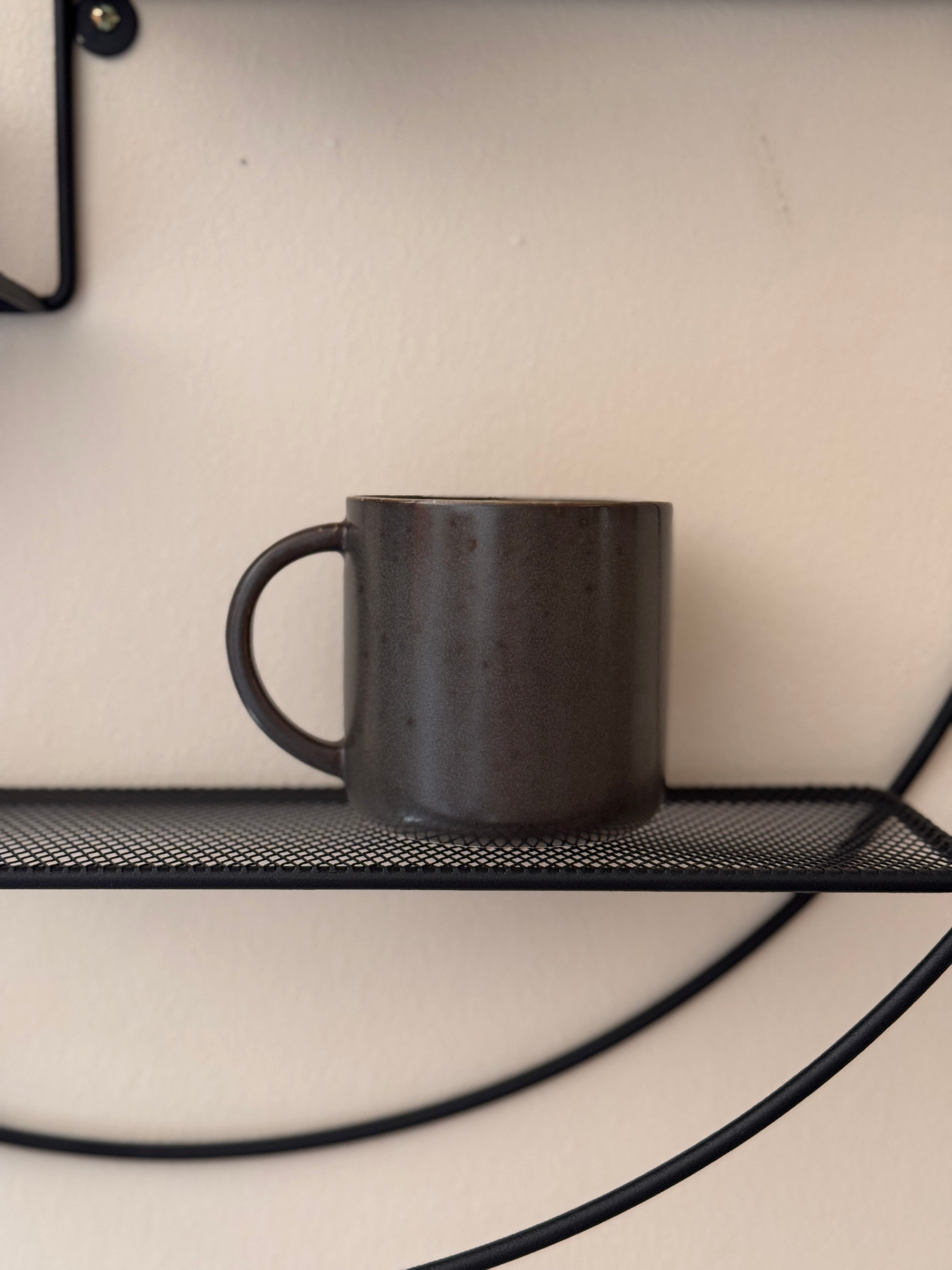 Taza Mug Reactiva 35 cm - Porcelana esmaltada artesanal (Pieza única)