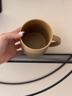 Taza Mug Reactiva 35 cm - Porcelana esmaltada artesanal (Pieza única)