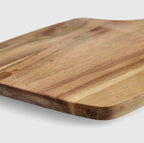Tabla de cortar con mango – Acacia natural - Style Home Shop