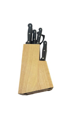 Set de cuchillos de cocina 13 piezas con bloque de madera