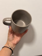 Mug Stoneware 38 cl — Taza de gres en colores naturales