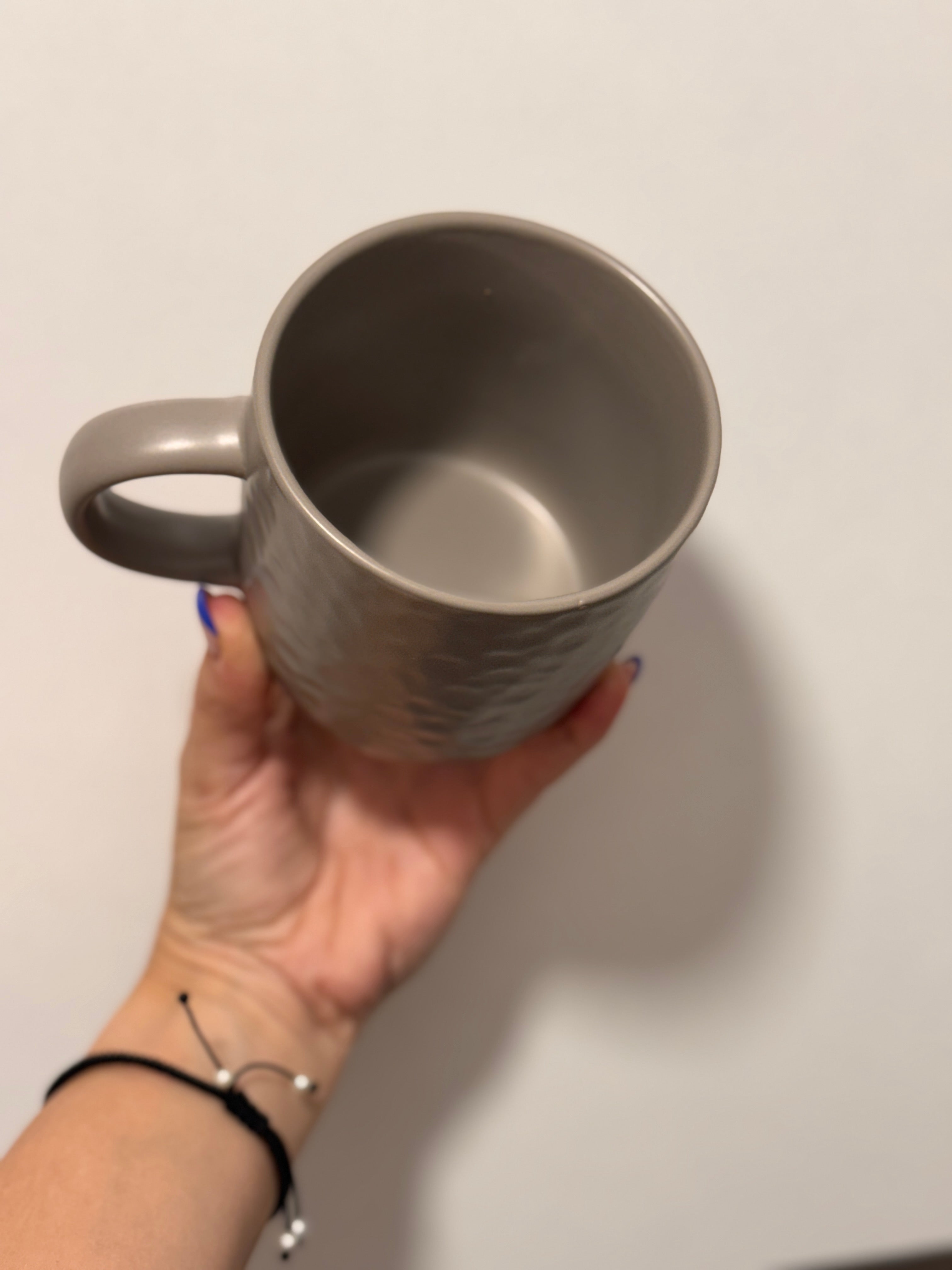 Mug Stoneware 38 cl — Taza de gres en colores naturales