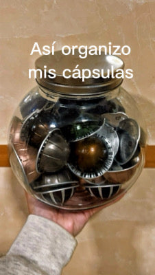 Tarro de vidrio Candy 2200 ml con tapa de acero inoxidable – StyleHomeShop