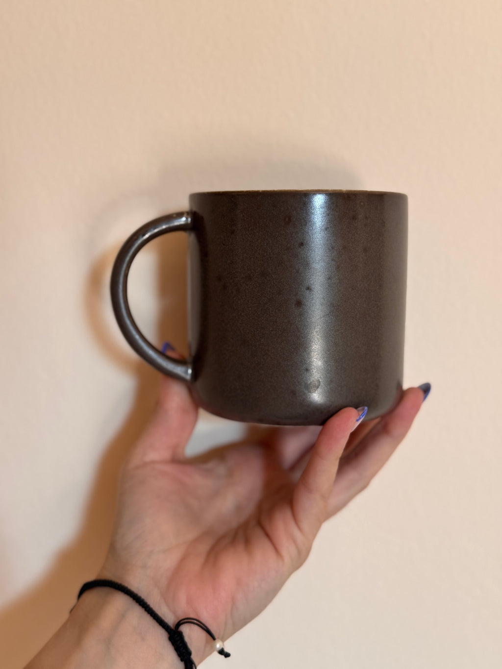 Taza Mug Reactiva 35 cm - Porcelana esmaltada artesanal (Pieza única)