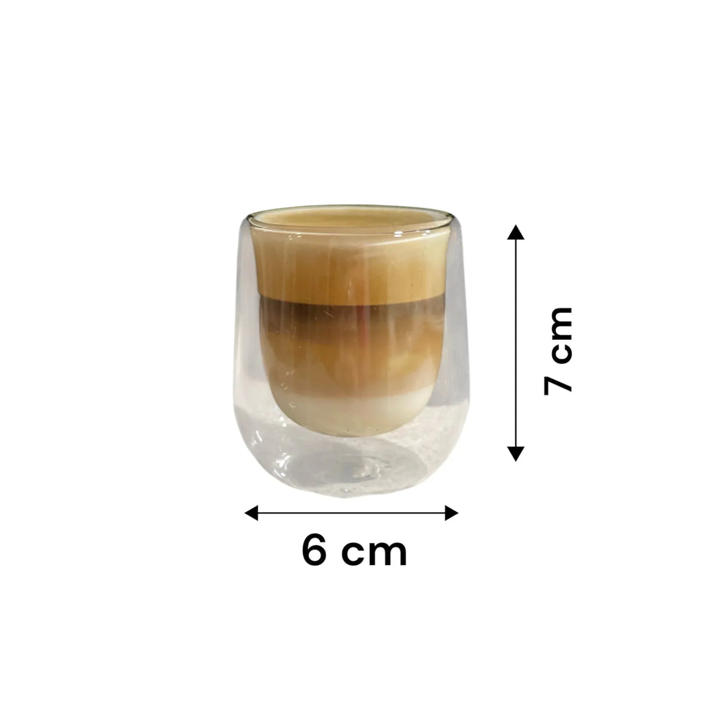Juego de 2 Vasos de Café Fontana de Doble Pared - Style Home Shop