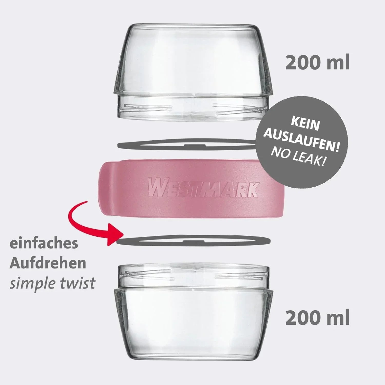 Lunchpot Westmark 400 ml – Edición MINI para snacks y meriendas saludables (+Colores) - Style Home Shop